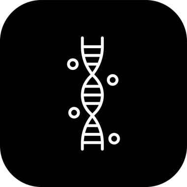 DNA web simge vektör çizim