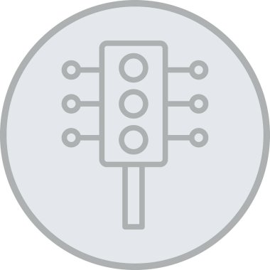 Modern simgenin vektör illüstrasyonu