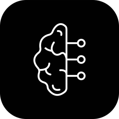 eşsiz veri paylaşım çizgisi vektör simgesi