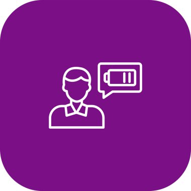 Modern b 'nin vektör illüstrasyonu eksik simgesi