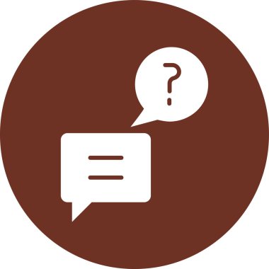 kabarcık sohbet simgesi, vektör illüstrasyonu