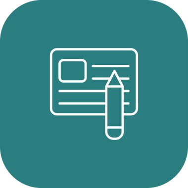 vektör kalem simge tasarlamak