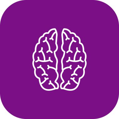 Vektör Beyin simgesi illüstrasyonu