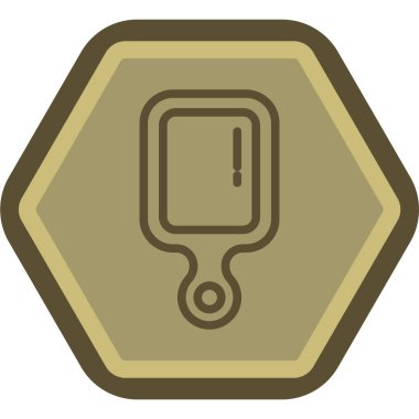 Bir araba simgesinin vektör illüstrasyonu