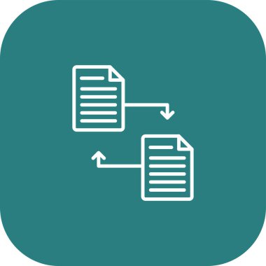 dosya biçimi simgesi, vektör illüstrasyonu