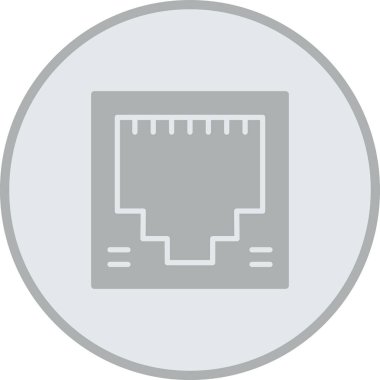 vektör cpu simgesi illüstrasyonu