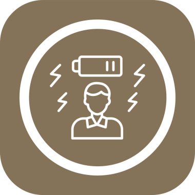 Modern simgenin vektör illüstrasyonu