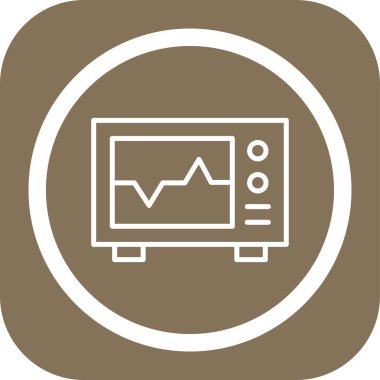 Düz stil arka planında web simgesi çizimi