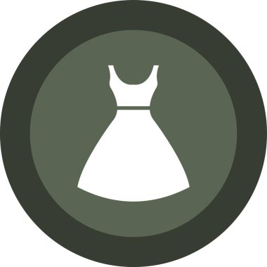 elbise simgesi vektör illüstrasyonu