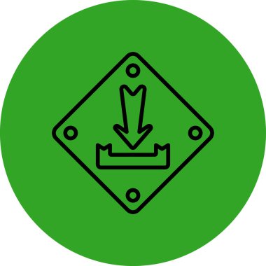 seo modern simgesinin vektör illüstrasyonu