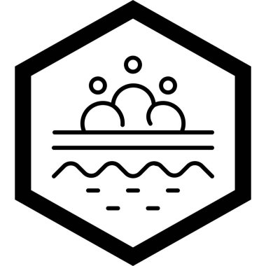 yiyecek web simgesi, basit vektör illüstrasyonu