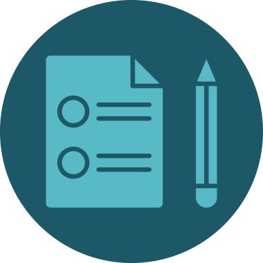 Modern simgenin vektör illüstrasyonu