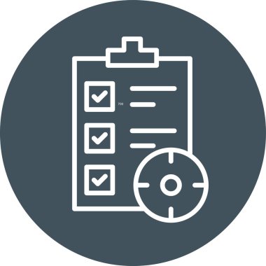 Belge simgesinin vektör illüstrasyonu