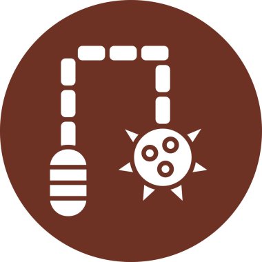 Bir termometre simgesinin vektör çizimi