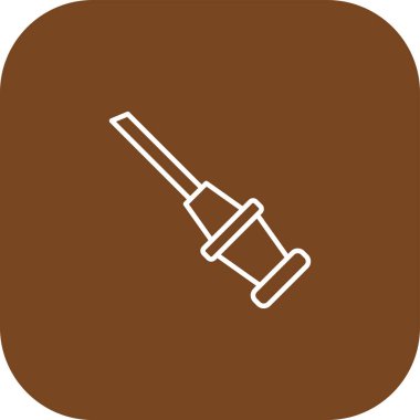 Aşı vektör illüstrasyon tasarımlı şırınga