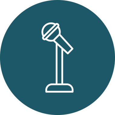 Modern simgenin vektör illüstrasyonu