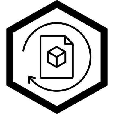 Bir kutunun vektör illüstrasyonuName