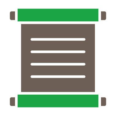 Kağıt Ağı simgesi, vektör illüstrasyonunu kaydır