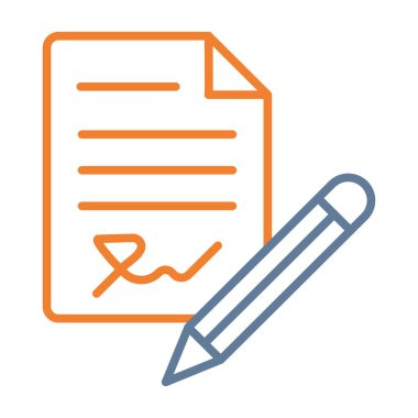 kağıt simgesi vektör illüstrasyonu