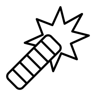 Bir karikatür kaleminin vektör çizimi