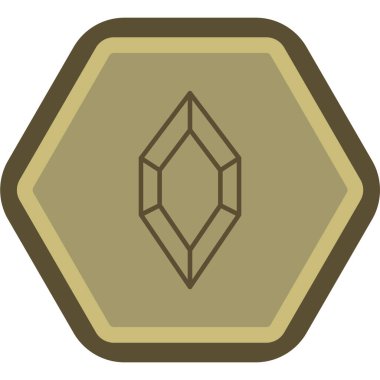 Altın yıldızın vektör çizimi