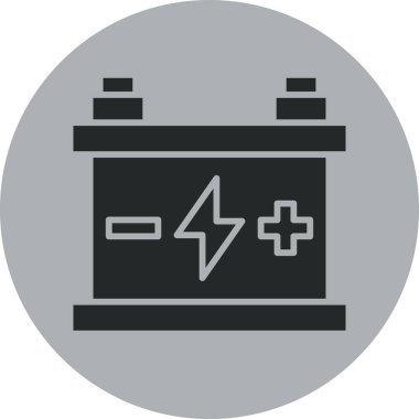 pil vektör simgesi modern basit tasarım