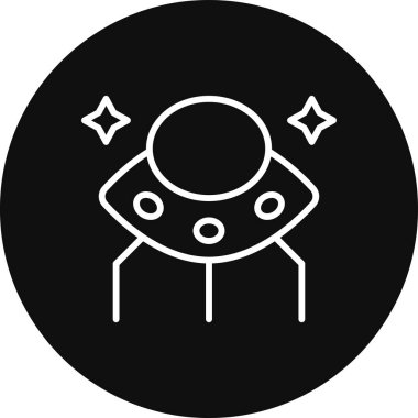 Bir yıldız simgesinin vektör illüstrasyonu