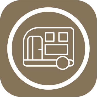 Modern oto tamir simgesinin vektör illüstrasyonu