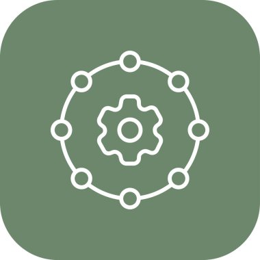 vector settings icon illustration