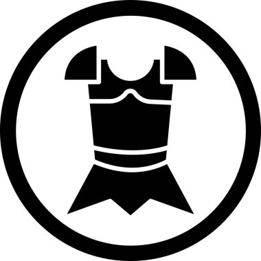 Bir kadın simgesinin vektör illüstrasyonu