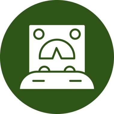 Modern b 'nin vektör illüstrasyonu eksik simgesi