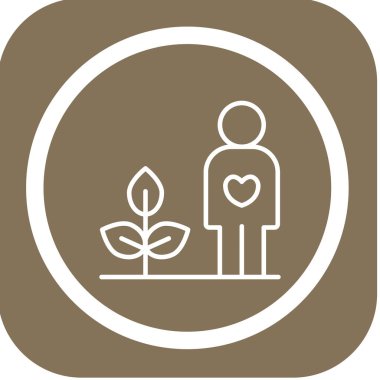 Aşk simgesinin vektör illüstrasyonu