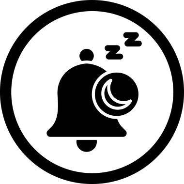 Bir saat simgesinin vektör illüstrasyonu