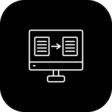 Vektör seo simgesi illüstrasyonu