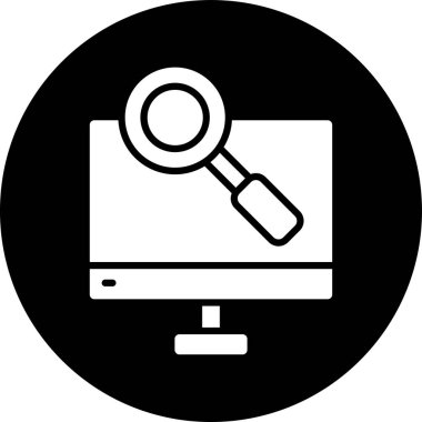 Veri koruma simgesi, vektör çizim