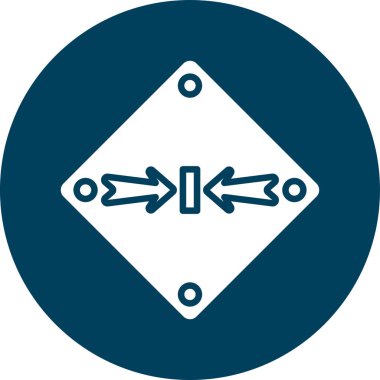 Yönlendirme simgesi. vektör illüstrasyonu