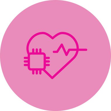 modern basit simge illüstrasyonu, dijital aygıt