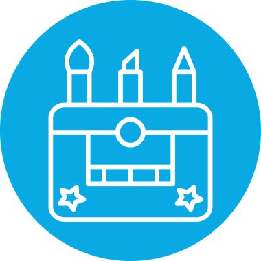 Modern eğitim ikonunun vektör illüstrasyonu