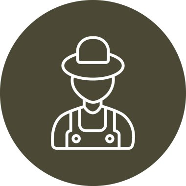 İnsan simgesinin vektör illüstrasyonu