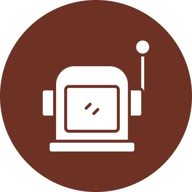 vektör lcd simge çizimi tasarımı