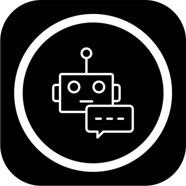 Robot simgesi soyut bir grupta izole edildi