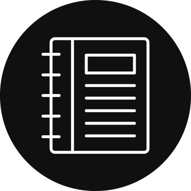 Vektör belgesi Simge illüstrasyonu