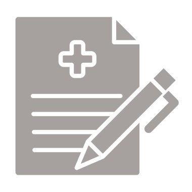 Not simgesi olan vektör panosu