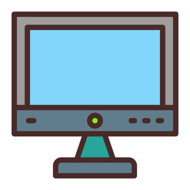 bilgisayar monitörü izole kutsal kişilerin resmi