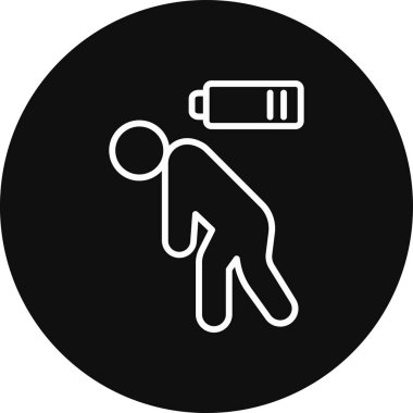 Modern b 'nin vektör illüstrasyonunda ateşten yoksun simge