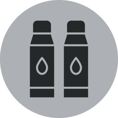 içki şişesi düz stil içki ikonu