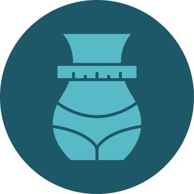 Eşsiz kokteyl vektör simgesi