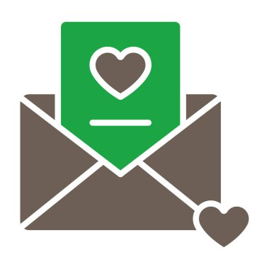 Kişisel ve ticari kullanım için mesaj vektör simgesi simgesi vektör çizimi..