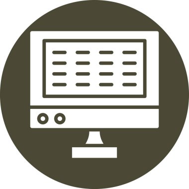 dizüstü bilgisayar simgesi, vektör illüstrasyonu