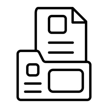 dizin simgesi vektör illüstrasyonu